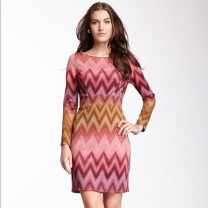 Jessica Simpson graphic print dress